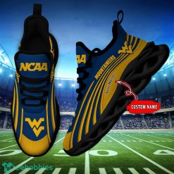 NCAA Sneakers West Virginia Mountaineers Running Sneakers Custom Name Max Soul Shoes image NCAA Sneakers West Virginia Mountaineers Running Sneakers Custom Name Max Soul Shoes Product Photo 2