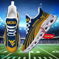 NCAA Sneakers West Virginia Mountaineers Running Sneakers Custom Name Max Soul Shoes image NCAA Sneakers West Virginia Mountaineers Running Sneakers Custom Name Max Soul Shoes Product Photo 3