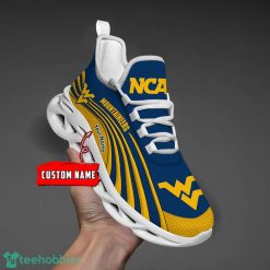 NCAA Sneakers West Virginia Mountaineers Running Sneakers Custom Name Max Soul Shoes image NCAA Sneakers West Virginia Mountaineers Running Sneakers Custom Name Max Soul Shoes Product Photo 4
