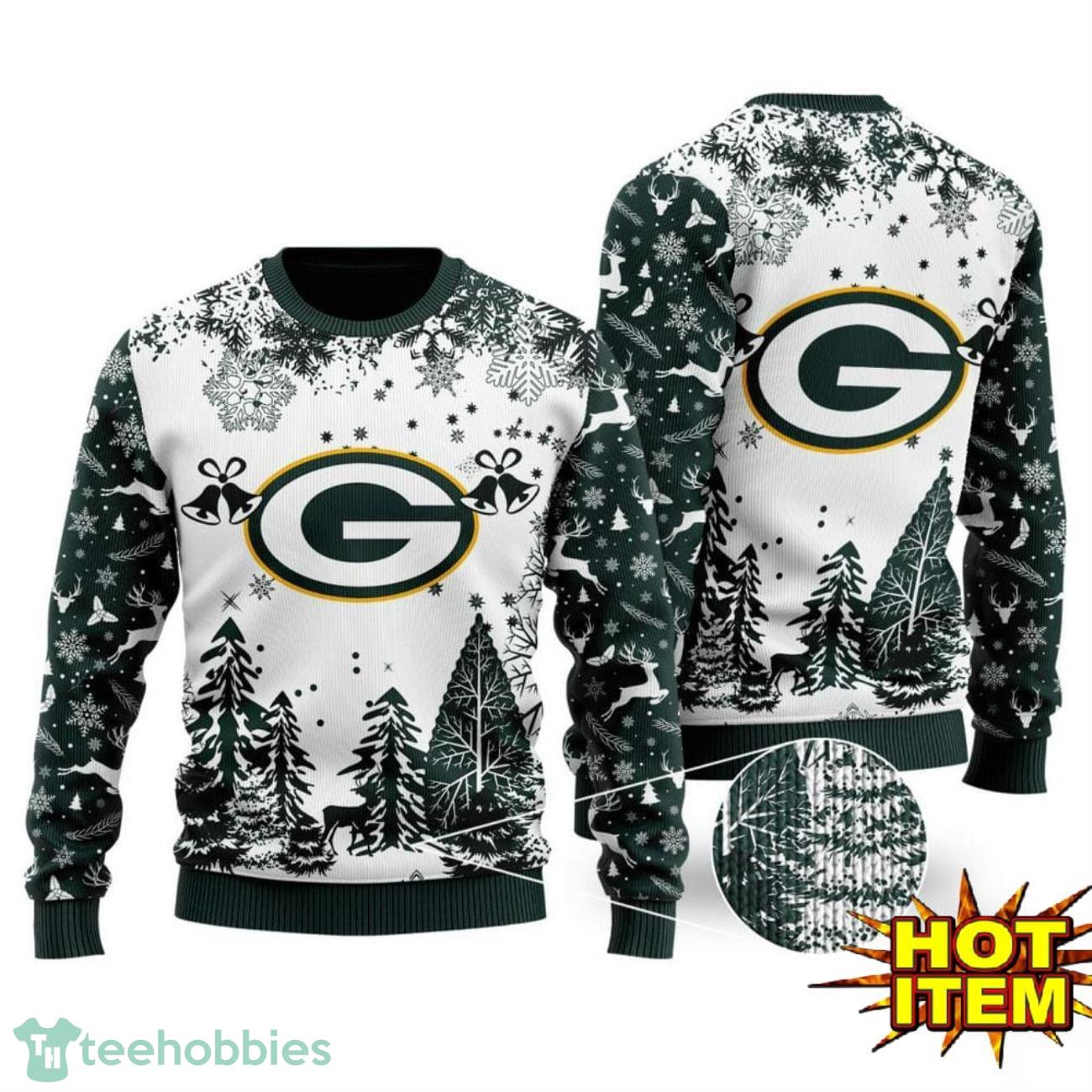 NFL Green Bay Packers Sport Team 3D Ugly Christmas Sweater Nice Gift Product Photo 1