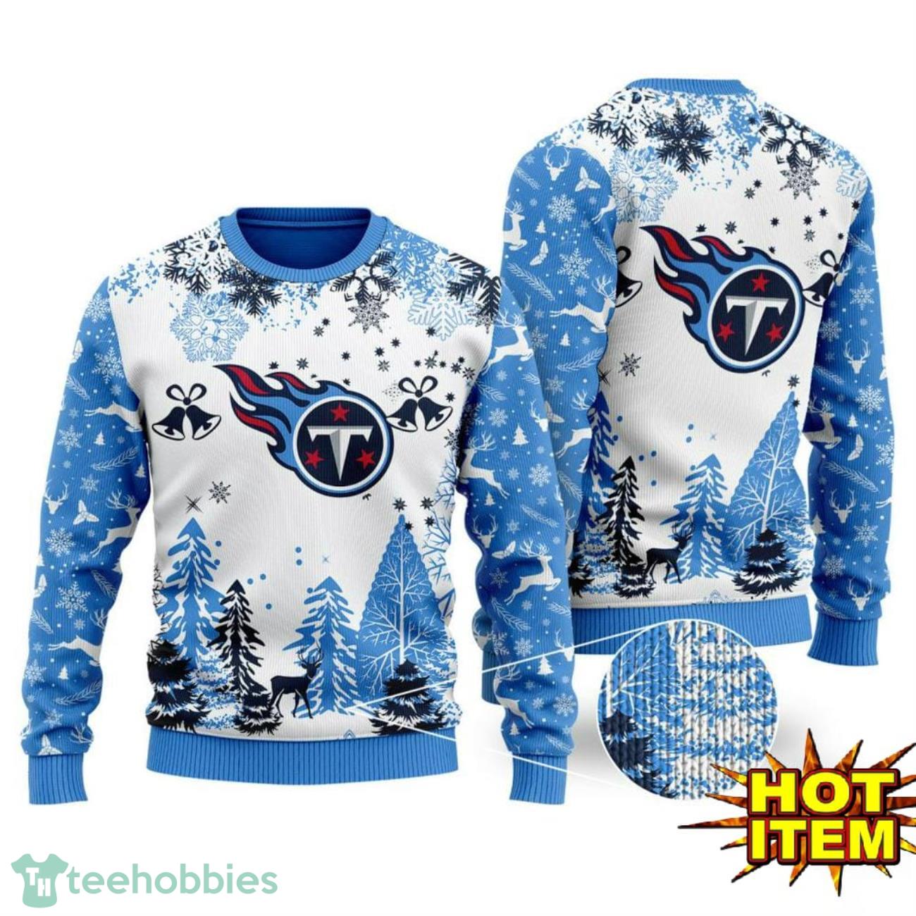 NFL Tennessee Titans Sport Team 3D Ugly Christmas Sweater Nice Gift Product Photo 1