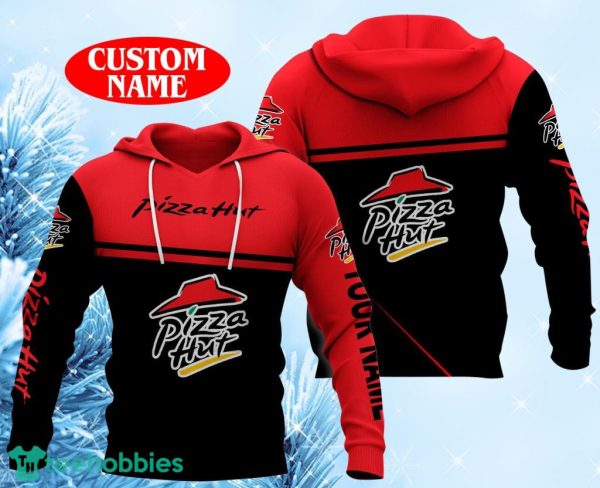 Personalized Pizza Hut Uniform Hoodie 3D All Over Print Gift For Men And Women Product Photo 1