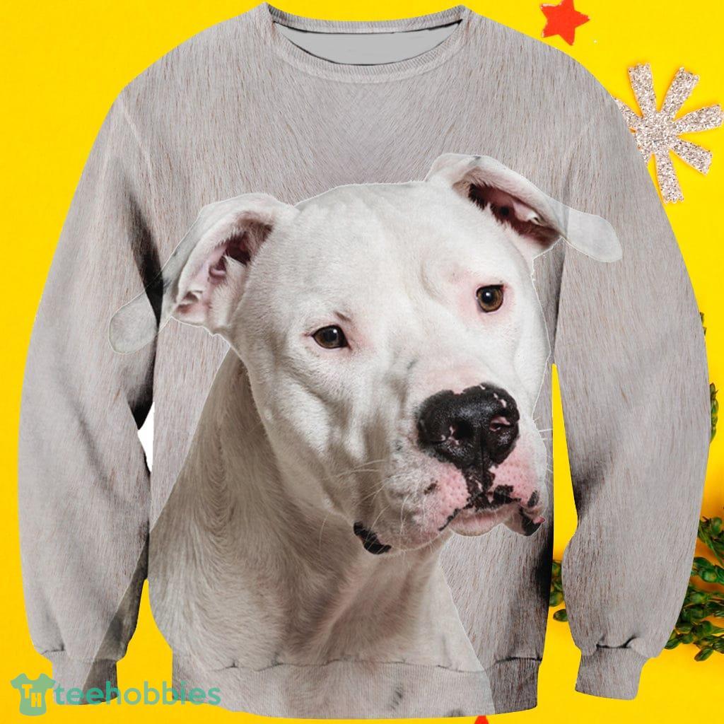 Dogo Argentino Ugly Sweatshirt 3D Gift For Christmas Pet Lover Product Photo 1