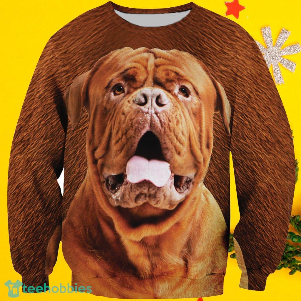 Dogue De Bordeaux Ugly Sweatshirt 3D Gift For Christmas Pet Lover Product Photo 1