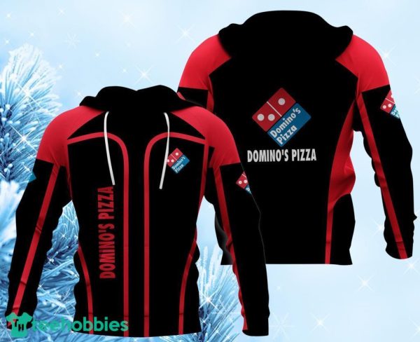 Domino's Pizza Uniform Hoodie 3D All Over Print Gift For Men And Women Product Photo 1