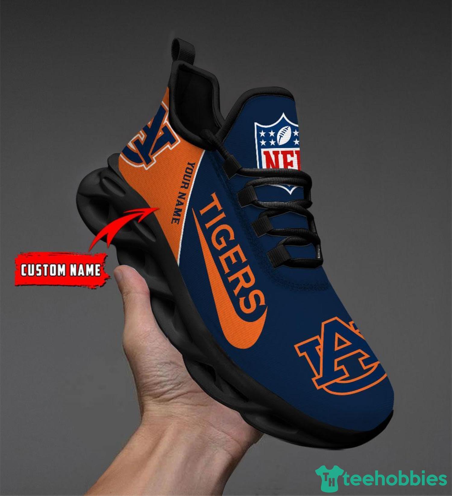 NCAA Auburn Tigers Running Shoes Custom Name Max Soul Shoes Sport Team Gift Product Photo 1