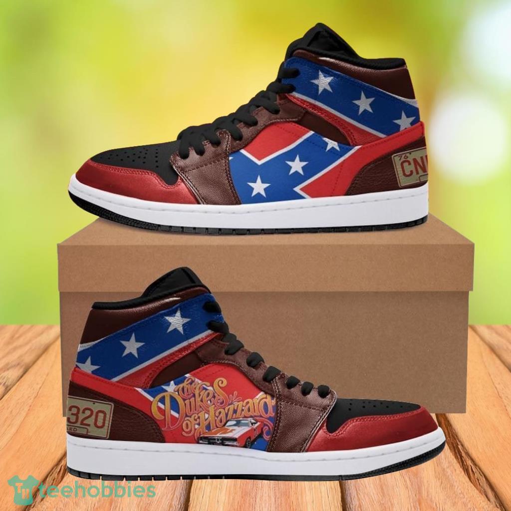 The Dukes Of Hazzard Air Jordan Hightop Shoes Sport The Dukes Of Hazzard Air Jordan Hightop Shoes Sport Product Photo 1