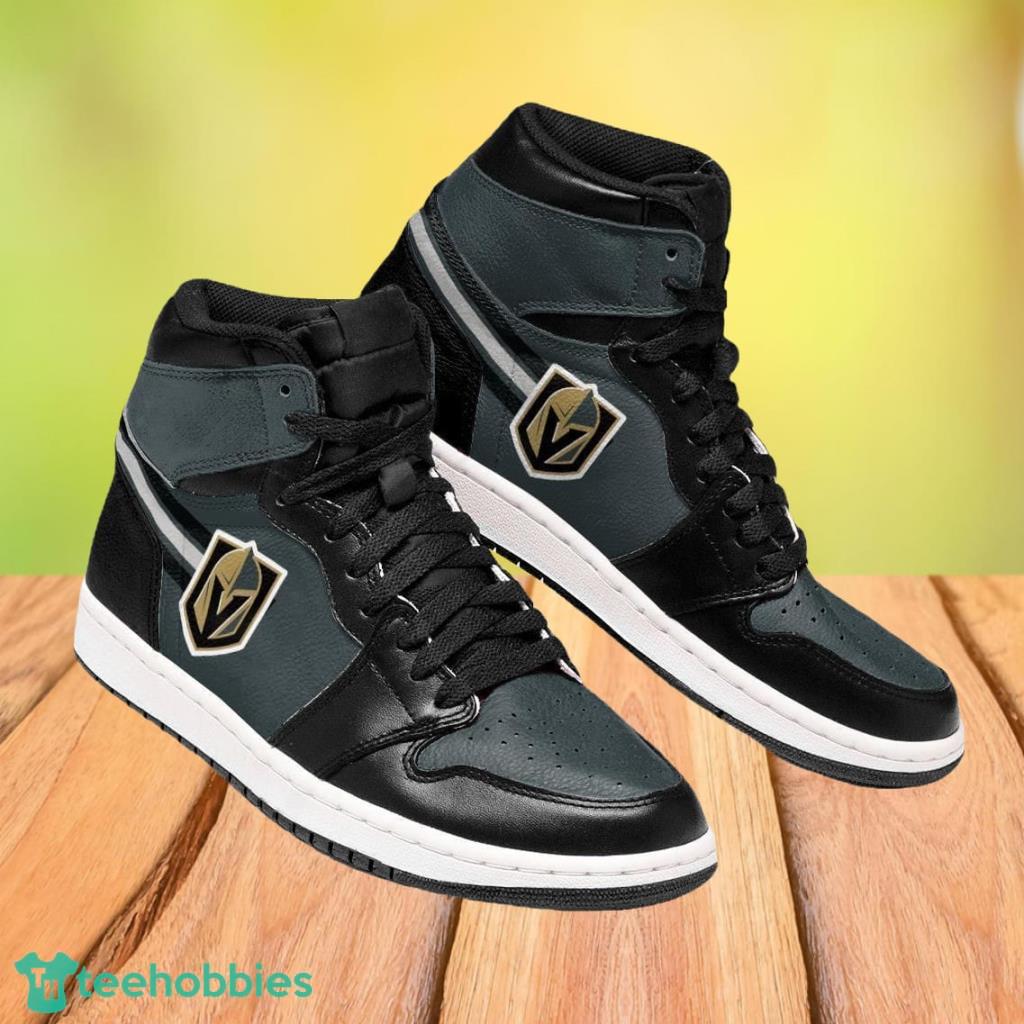 Vegas Golden Knights Nhl Team Custom Eachstep Air Jordan Hightop Sneaker Shoes Product Photo 1