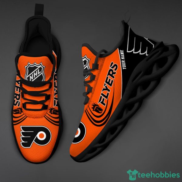 Philadelphia Flyers Nhl New 2024 Personalized Name Max Soul Shoes Product Photo 1