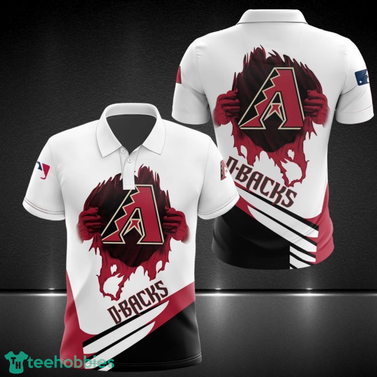 Arizona Diamondbacks Printing 3D Polo Shirt Gift For Big Fan Sport Polo Shirt Product Photo 1