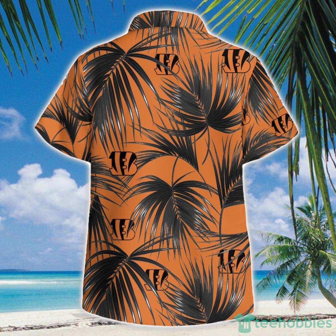 Cincinnati Bengals 1 3D Hawaiian Shirt Button Beach Shirt Product Photo 1