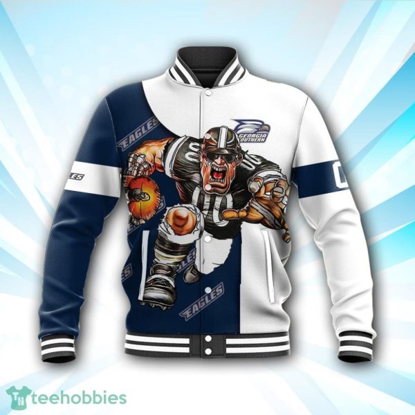 Georgia Southern Eagles Baseball Jacket Football Go On NCAA Product Photo 1