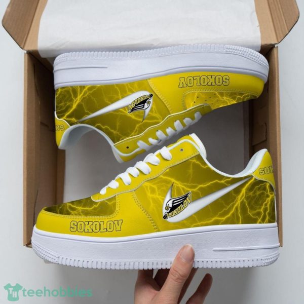 HC Baník Sokolov Air Force Shoes Sneakers Thunder Lighting Designs For Sport Fans Product Photo 1