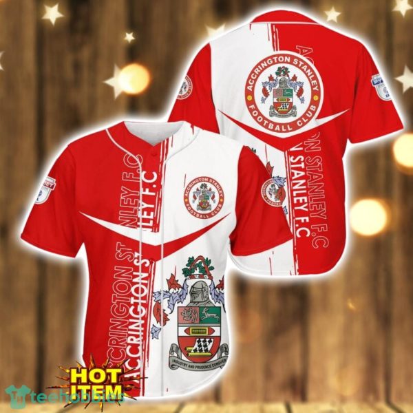 Accrington Stanley Baseball Jersey Shirt 3D Printing Product Photo 1