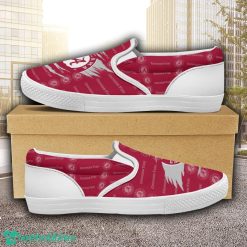 Alabama Crimson Tide Logo Team Slip On Shoes Trending Goft For Fans Product Photo 2