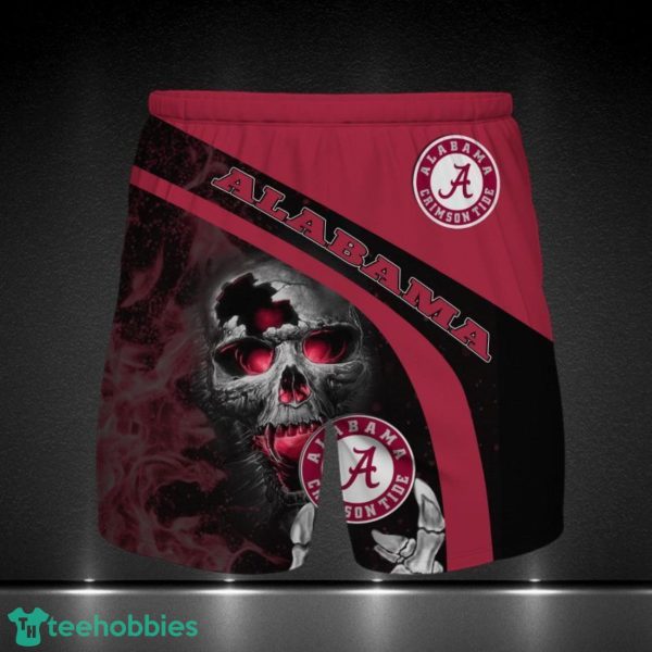 Alabama Crimson Tide Printing 3D Beach Shorts For Men Summer Gift Product Photo 1