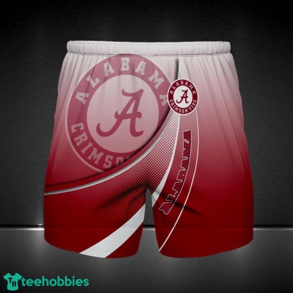 Alabama Crimson Tide Printing 3D Shorts All Printed For Men Unique Gift Product Photo 1