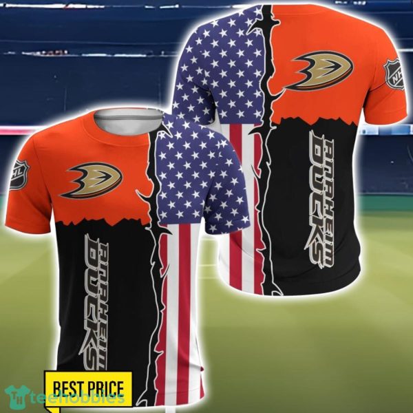 Anaheim Ducks 3D All Over Printed T-shirt Hoodie Sweatshirt Product Photo 5