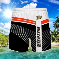 Anaheim Ducks Beach Short For Fans Summer Gift Product Photo 1