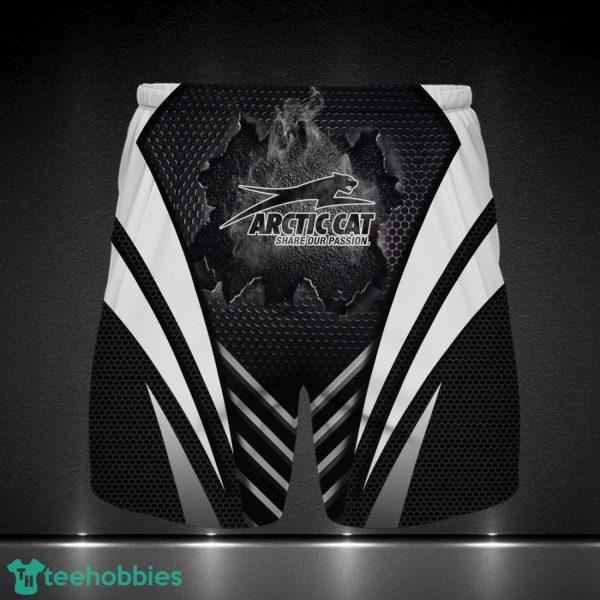 Arctic Cat Printing 3D Beach Shorts For Men Summer Gift Product Photo 1