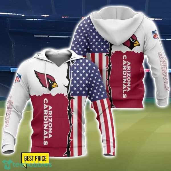 Arizona Cardinals 3D All Over Printed T-Shirt Sweatshirt Hoodie Product Photo 1