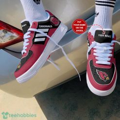 Arizona Cardinals Personalized Name Sneakers Air Force Shoes Sport Fans Unique Gift Product Photo 2