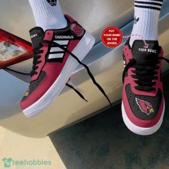 Arizona Cardinals Personalized Name Sneakers Air Force Shoes Sport Fans Unique Gift Product Photo 1