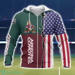 Arizona Coyotes 3D All Over Printed T-shirt Hoodie Sweatshirt Product Photo 2