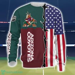 Arizona Coyotes 3D All Over Printed T-shirt Hoodie Sweatshirt Product Photo 3