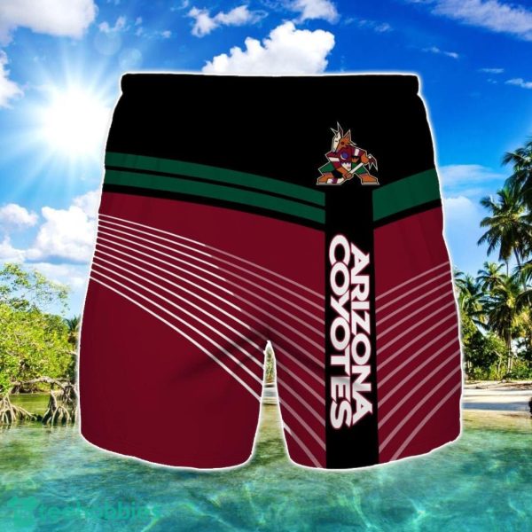 Arizona Coyotes Beach Short For Fans Summer Gift Product Photo 1