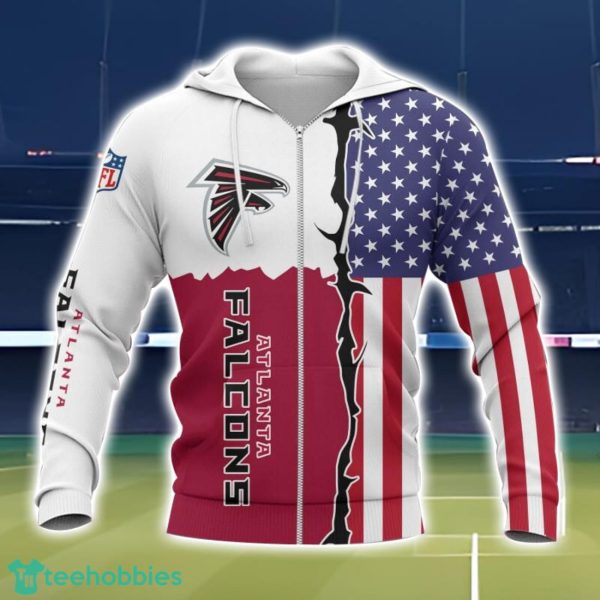Atlanta Falcons 3D Printing T-Shirt Hoodie Sweatshirt For Fans Product Photo 2