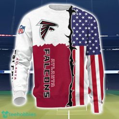 Atlanta Falcons 3D Printing T-Shirt Hoodie Sweatshirt For Fans Product Photo 3