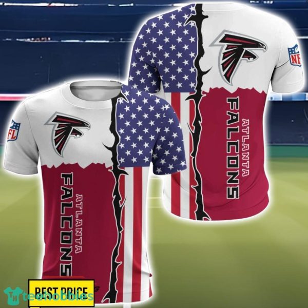 Atlanta Falcons 3D Printing T-Shirt Hoodie Sweatshirt For Fans Product Photo 5