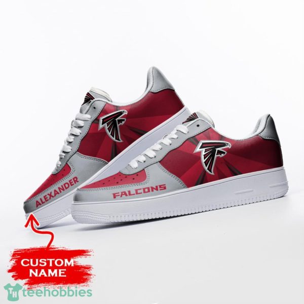 Atlanta Falcons Custom Name Air Force Shoes Sport Fans Dynamic Shoes Product Photo 3