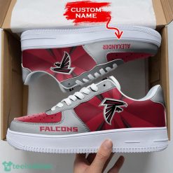Atlanta Falcons Custom Name Air Force Shoes Sport Fans Dynamic Shoes Product Photo 1