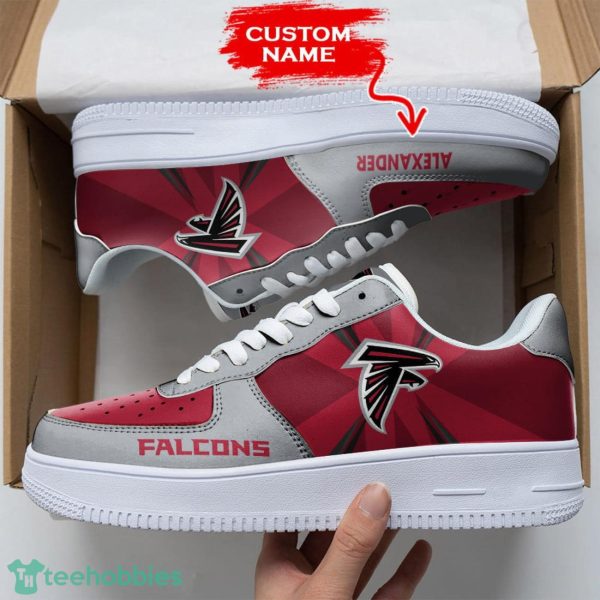 Atlanta Falcons Custom Name Air Force Shoes Sport Fans Dynamic Shoes Product Photo 1
