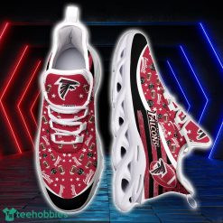 Atlanta Falcons NFL Ball Pattern Black And White Clunky Max Soul Shoes Running Lover Gift Product Photo 2