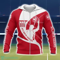 Atlanta Hawks 3D Printing T-Shirt Hoodie Sweatshirt For Fans Product Photo 2