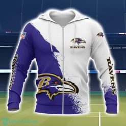 Baltimore Ravens 3D All Over Printed T-shirt Hoodie Sweatshirt Product Photo 2