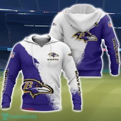 Baltimore Ravens 3D All Over Printed T-shirt Hoodie Sweatshirt Product Photo 1