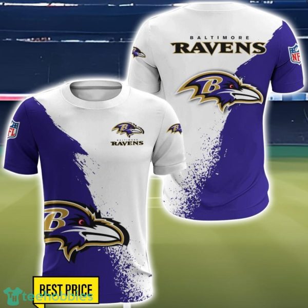 Baltimore Ravens 3D All Over Printed T-shirt Hoodie Sweatshirt Product Photo 5