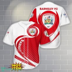 Barnsley F.C 3D Baseball Jersey Shirt Team Gift Summer Gift Product Photo 1