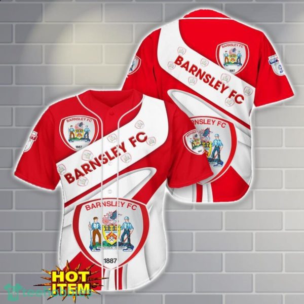 Barnsley F.C 3D Baseball Jersey Shirt Unisex Men Women Gift Product Photo 1