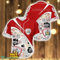 Barnsley F.C 3D Printing Baseball Jersey Shirt Product Photo 1