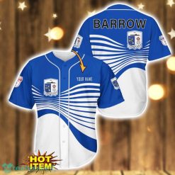 Barrow AFC 3D Baseball Jersey Shirt Team Gift Summer Gift Custom Name Product Photo 1