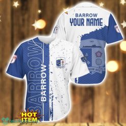 Barrow AFC 3D Printing Baseball Jersey Shirt Personalized Name Product Photo 1
