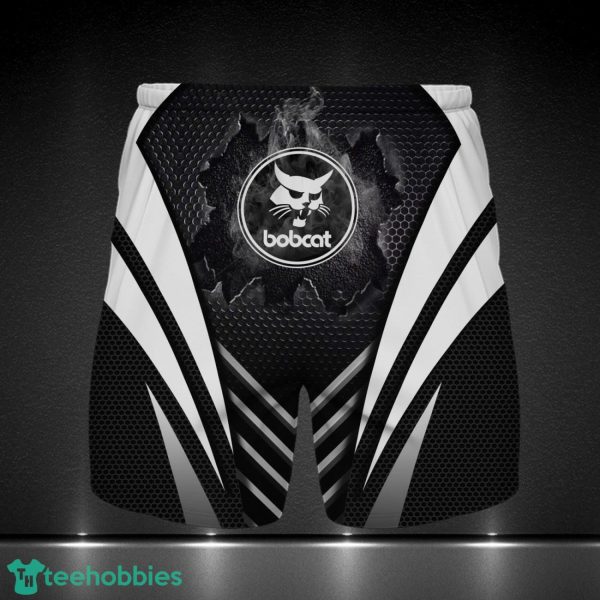 Bobcat Printing 3D Beach Shorts 3D Beach Shorts Limited Design For Fans Product Photo 1