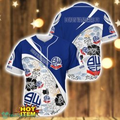 Bolton Wanderers 3D Printing Baseball Jersey Shirt Product Photo 1