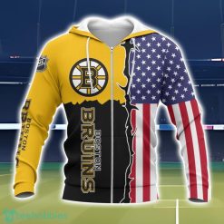 Boston Bruins 3D All Over Printed T-shirt Hoodie Sweatshirt Product Photo 2
