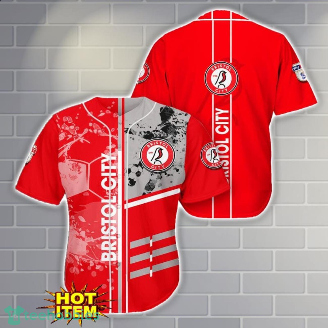 Bristol City Baseball Jersey Shirt For Men And Women Product Photo 1
